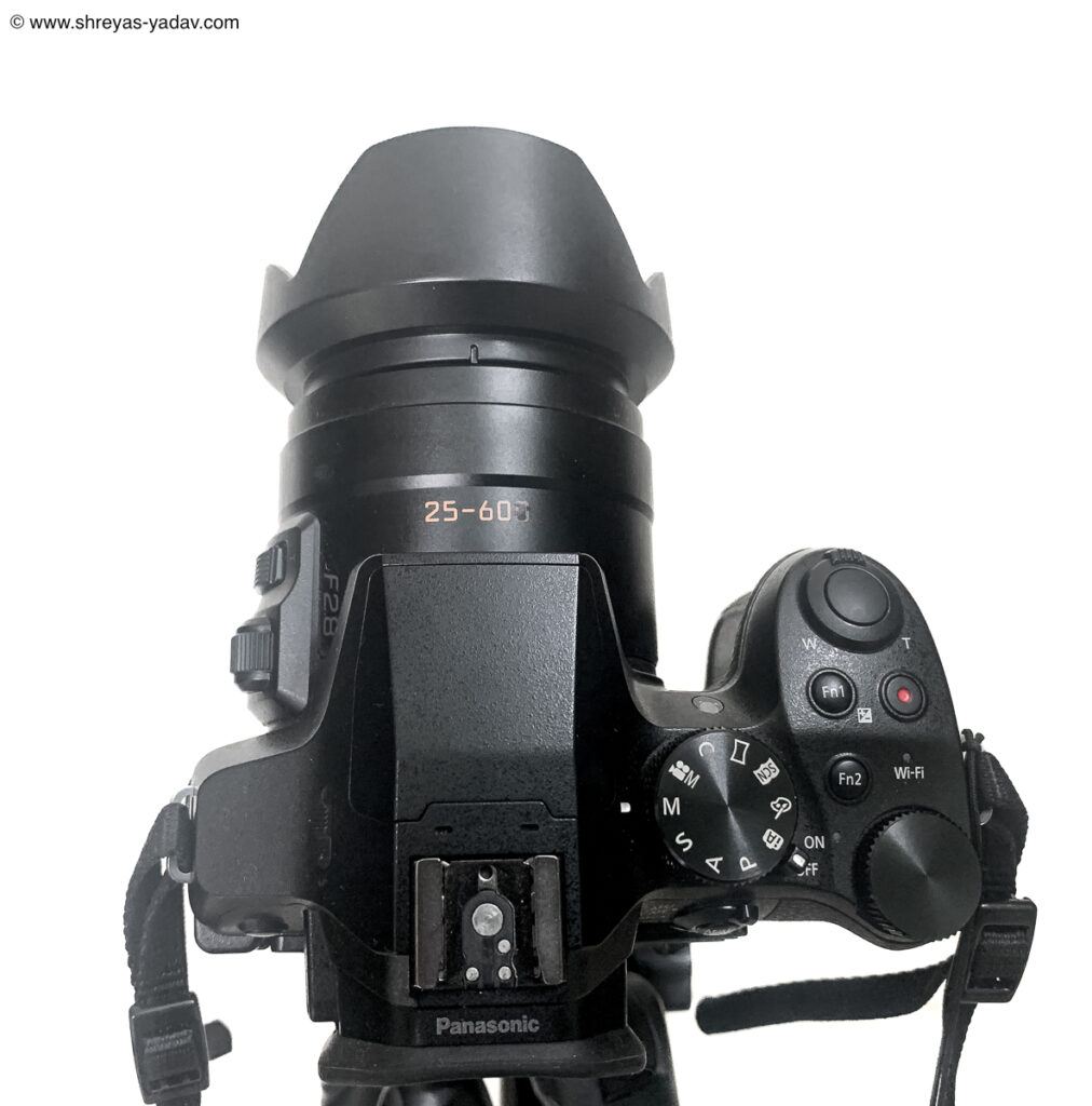 Lumix FZ300: How to set up a camera